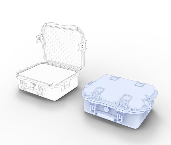 Box small -Military Case 207 3D model