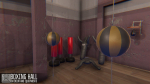 Boxing hall - interior and equipments