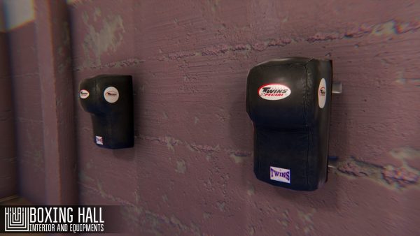 Boxing hall - interior and equipments