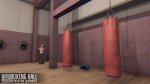 Boxing hall - interior and equipments