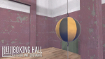 Boxing hall - interior and equipments