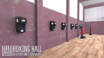 Boxing hall - interior and equipments