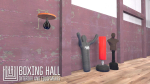 Boxing hall - interior and equipments