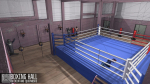 Boxing hall - interior and equipments