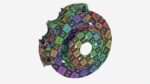 Brake disk with caliper