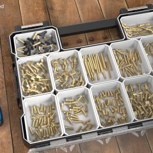 Brass Nut and Bolt Kit