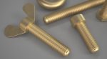 Brass Nut and Bolt Kit