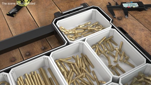 Brass Nut and Bolt Kit