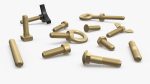 Brass Nut and Bolt Kit