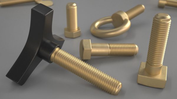 Brass Nut and Bolt Kit