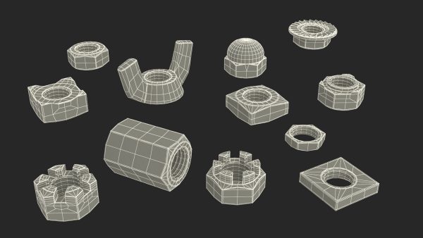 Brass Nuts Kit