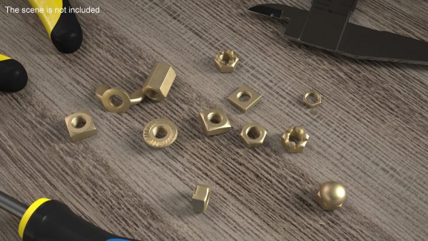 Brass Nuts Kit