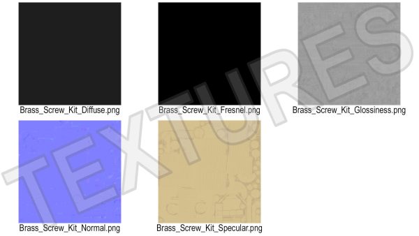 Brass Screw Kit