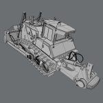 Bulldozer Komatsu D155AXi