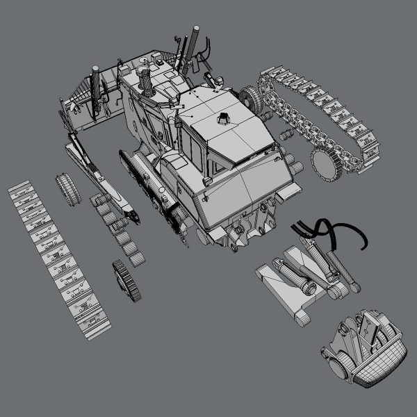 Bulldozer Komatsu D155AXi