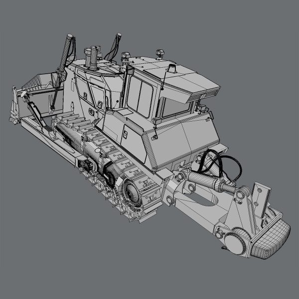 Bulldozer Komatsu D155AXi