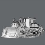 Bulldozer Komatsu D155AXi