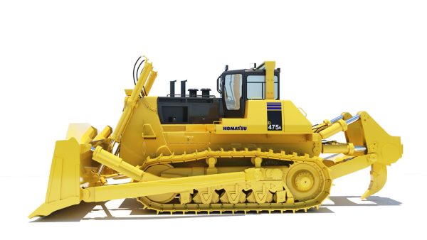 Bulldozer Komatsu D475A 3D model