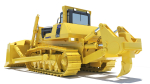 Bulldozer Komatsu D475A 3D model