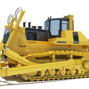 Bulldozer Komatsu D475A 3D model