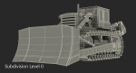 Bulldozer Komatsu Rigged