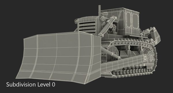 Bulldozer Komatsu Rigged