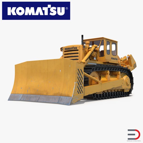 Bulldozer Komatsu Rigged