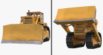 Bulldozer Komatsu Rigged