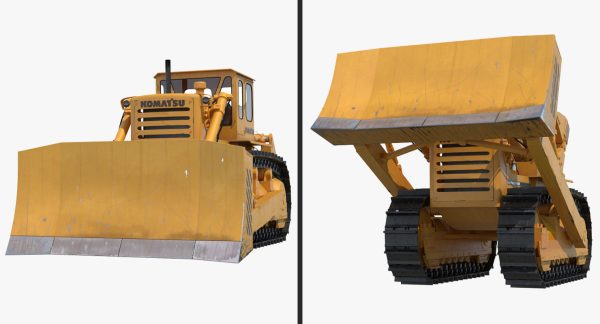 Bulldozer Komatsu Rigged