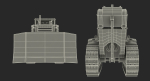 Bulldozer Komatsu Rigged
