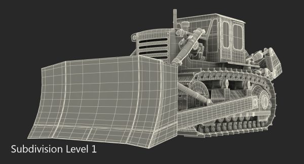 Bulldozer Komatsu Rigged