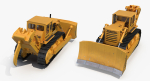 Bulldozer Komatsu Rigged