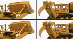 Bulldozer Komatsu Rigged