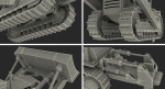 Bulldozer Komatsu Rigged