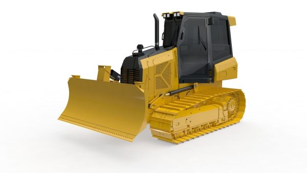 Bulldozer Small Rigged