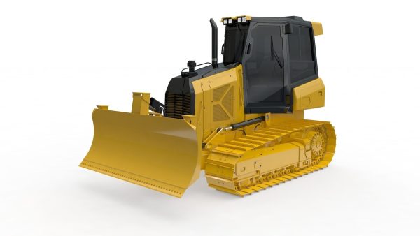Bulldozer Small Rigged