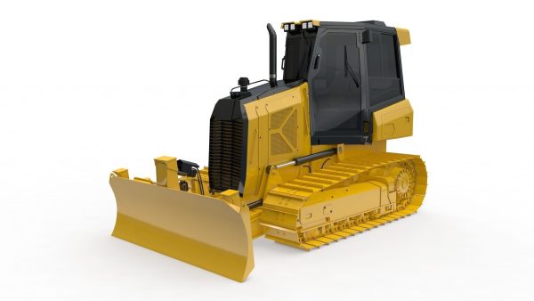 Bulldozer Small Rigged