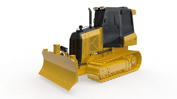 Bulldozer Small Rigged