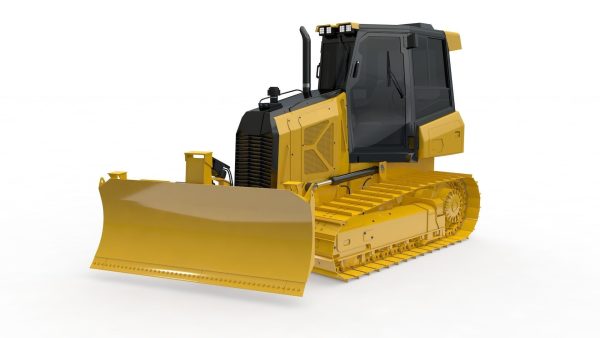 Bulldozer Small Rigged