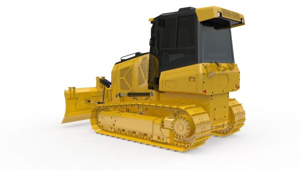 Bulldozer Small Rigged