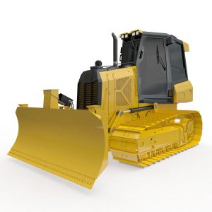 Bulldozer Small Rigged
