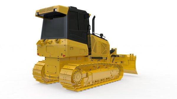Bulldozer Small Rigged