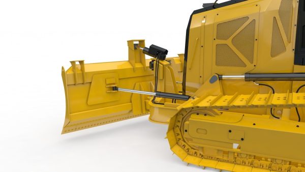 Bulldozer Small Rigged