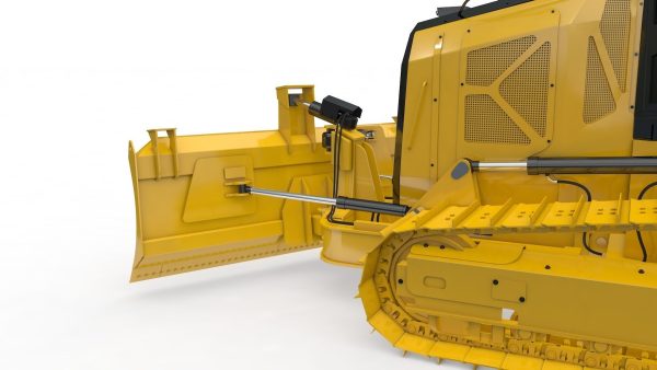 Bulldozer Small Rigged