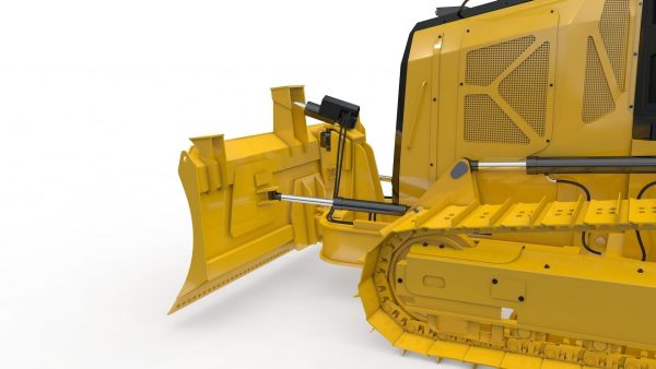 Bulldozer Small Rigged