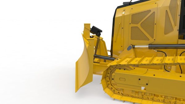 Bulldozer Small Rigged