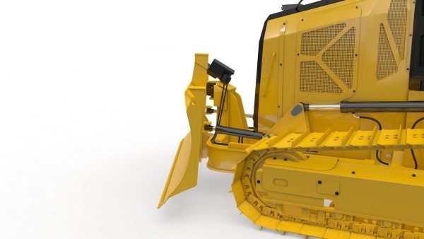 Bulldozer Small Rigged