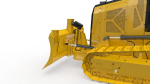 Bulldozer Small Rigged