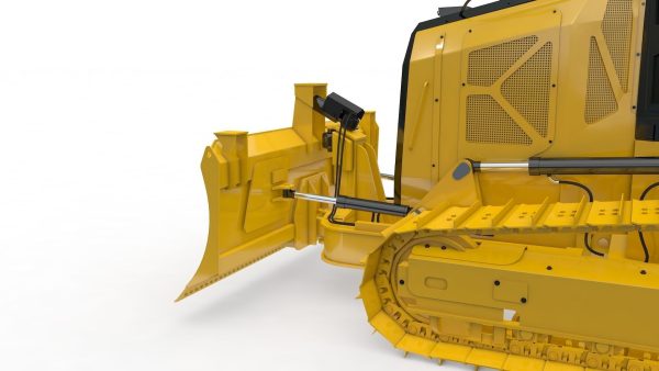 Bulldozer Small Rigged