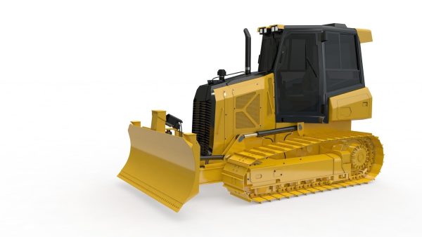 Bulldozer Small Rigged